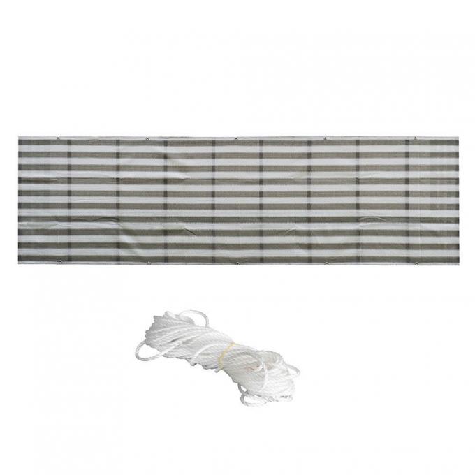 발코니 HDPE 그늘 그물 0.9x5m UV 세일 마감 5